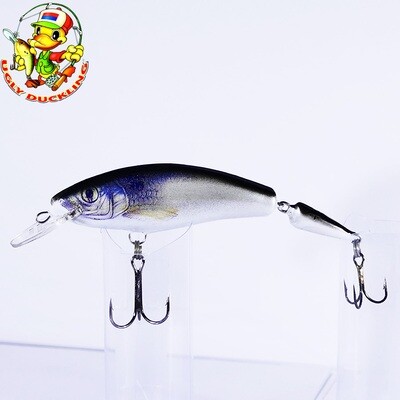 Ugly Duckling 7 Jointed Medium Runner - 2 részes lebegő wobbler - S Ugly Duckling 7 Jointed Medium Runner - 2 részes lebegő wobbler - S