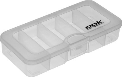 ROK STORAGE BOX XS306 - öt rekeszes mini tároló doboz - 13 cm x 6 cm x 2,5 cm