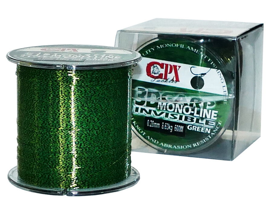 CPX - 3D CARP Line - Green zsinór - 600m
