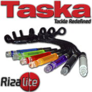 TASKA Carp - Rizalite Chunky Chain Line Clip Set Black TASKA Carp - Rizalite Chunky Chain Line Clip Set Black