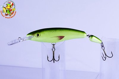 7F Jointed Slim - 2 részes lebegő wobbler - SIL-CHA 7F Jointed Slim - 2 részes lebegő wobbler - SIL-CHA