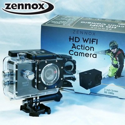 ZENNOX HD Wifi Action Camera 1080p ZENNOX HD Wifi Action Camera 1080p