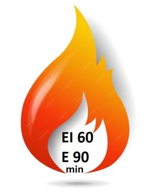 EI  60 / E 90  min