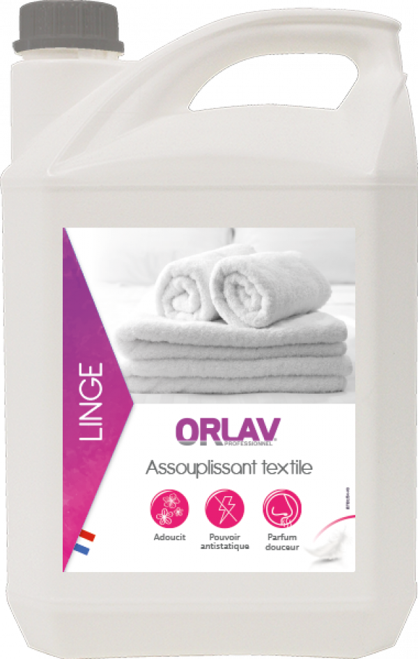 Assouplissant textile liquide parfum Douceur cocoon