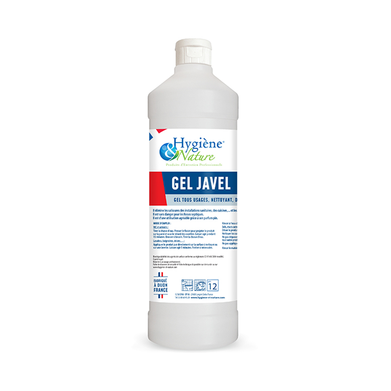Gel WC Nettoyant Désinfectant – Tery Gel Javel – 1L