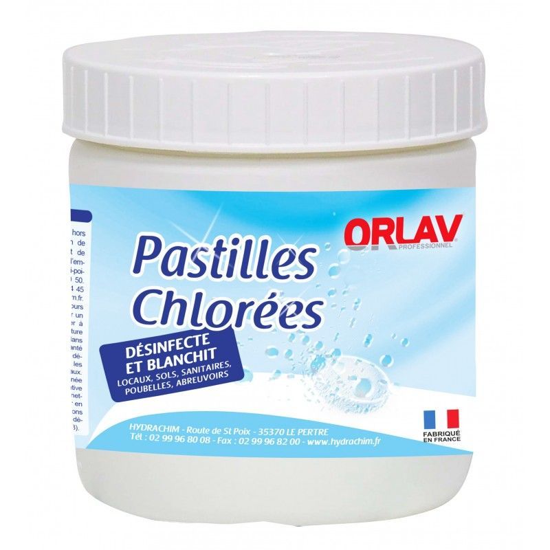 Pastilles Javel Boite De 500G Orlav