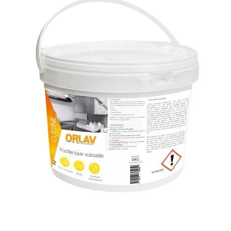 Seau de 5KG de 250 pastilles lave vaisselle