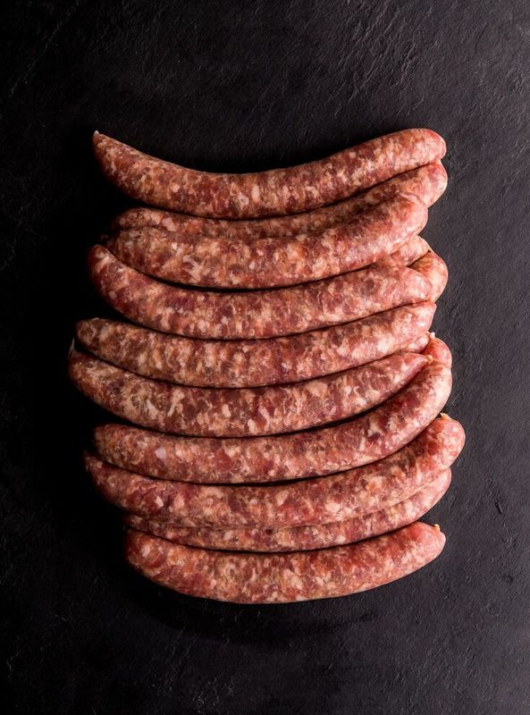 Saucisse de veau x1.4k (prix au KG)(15.60 le KG)