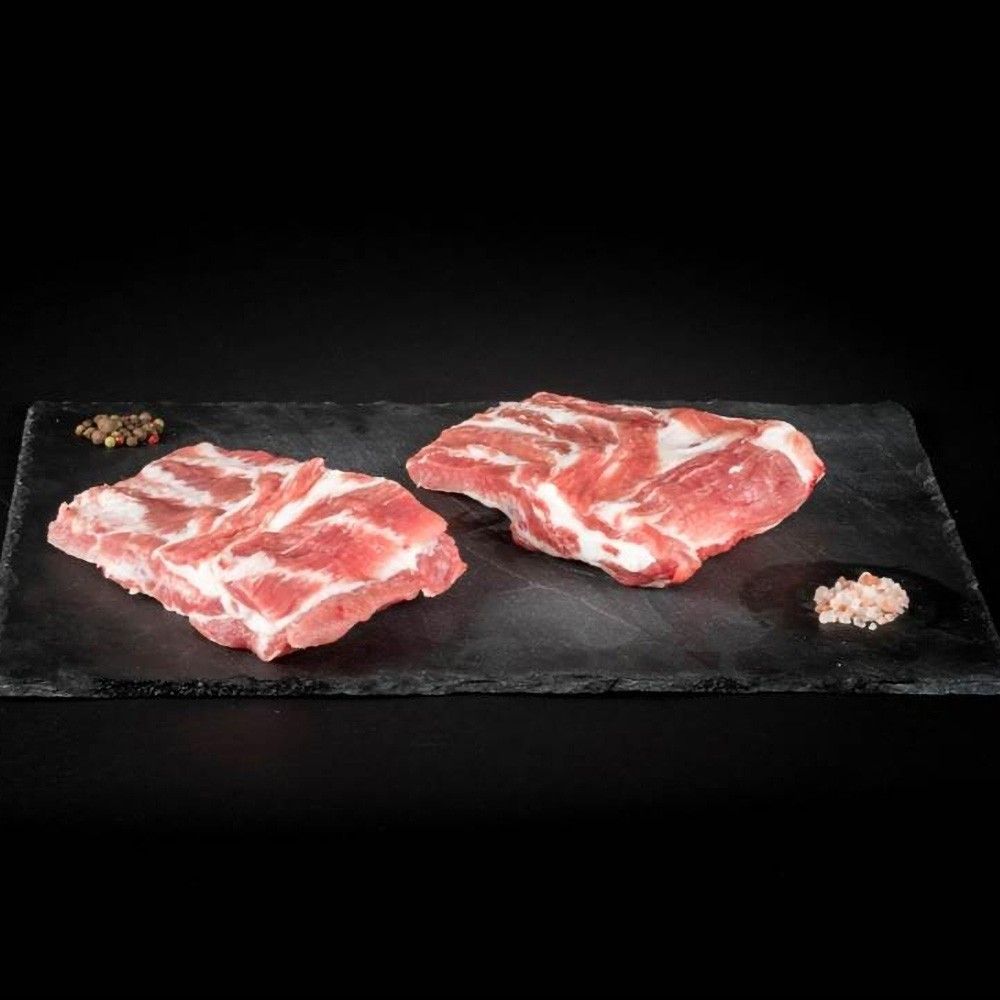 Plat de côte de porc x1.5K(prix au KG)(13.65€ le KG)