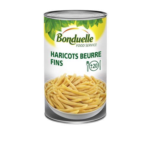 HARICOTS BEURRE FINS BOITE 5/1