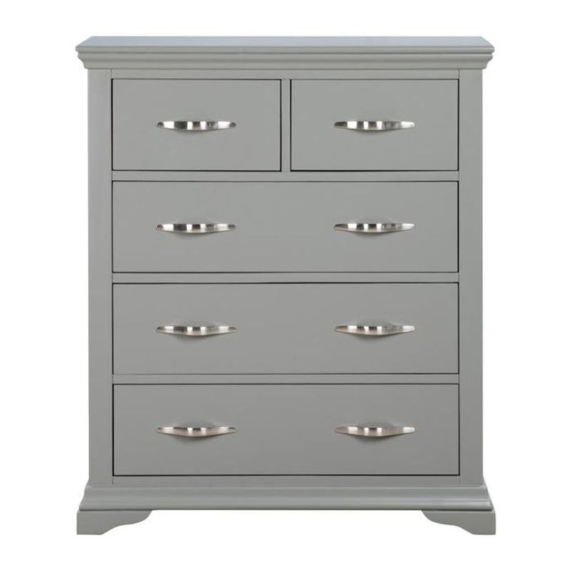 Lipari 5 Drawer Bedside Cabinet