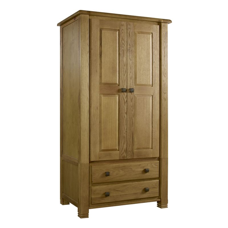 Vermont 2 Drawer Wardrobe