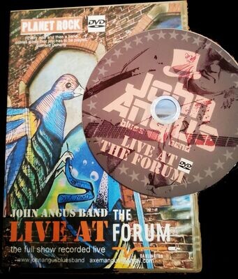 John Angus Band Live DVD The Forum