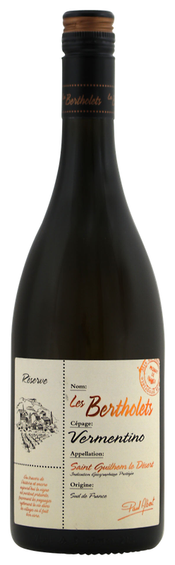Les Bertholets Réserve Vermentino