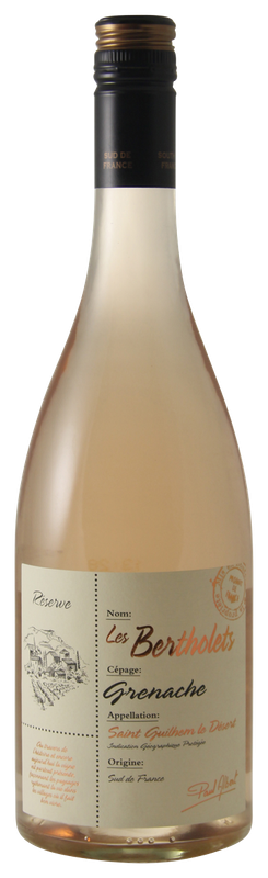 Les Bertholets Réserve Grenache rosé
