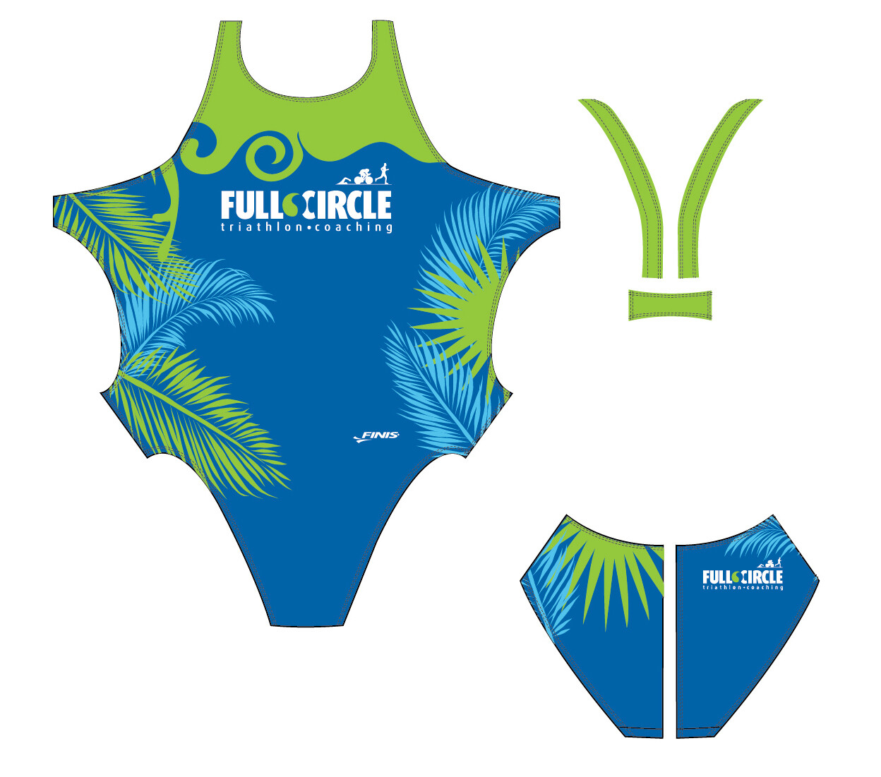 1 Piece Swim Suit by FINIS Ladies