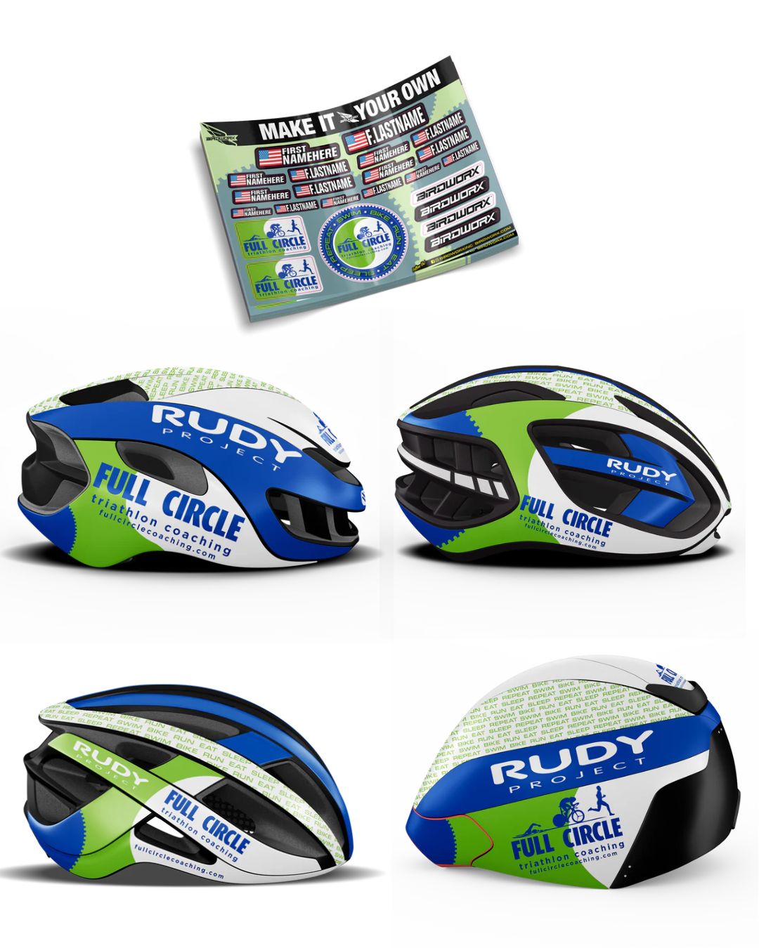 FCC-Rudy Project custom Helmets