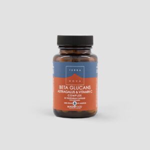 Terranova Beta Glucans Astragalus &amp; Vitamin C Complex 50c