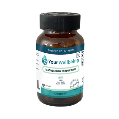 YWB Magnesium Glycinate Plus 60c