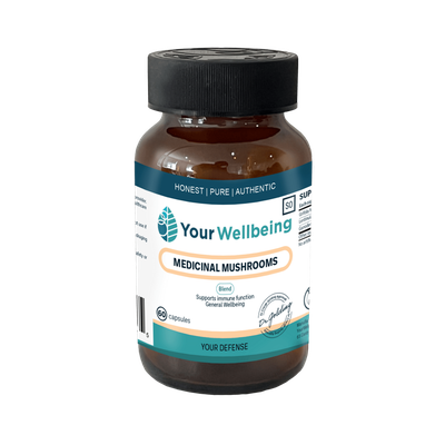 YWB Medicinal Mushrooms 60c