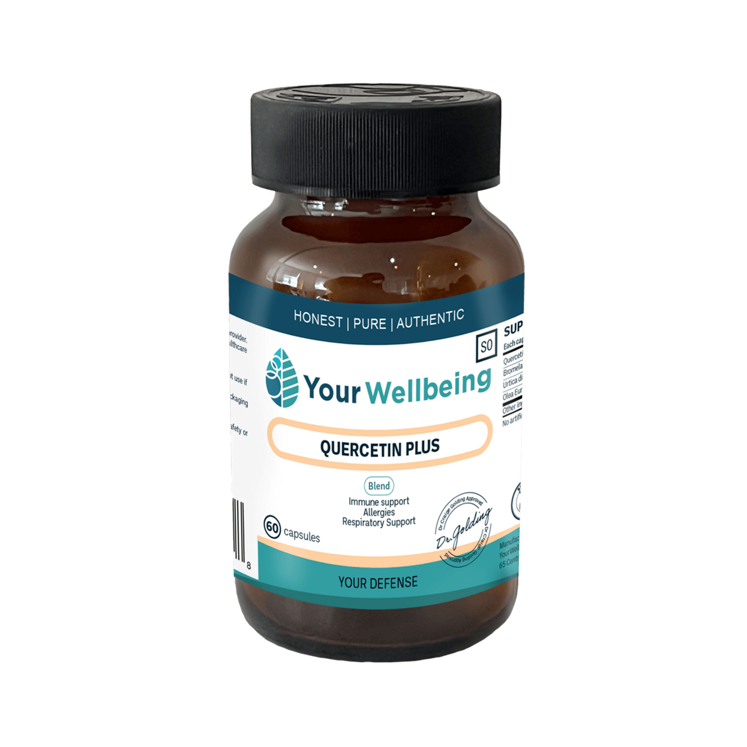 YWB Quercetin Plus 60c