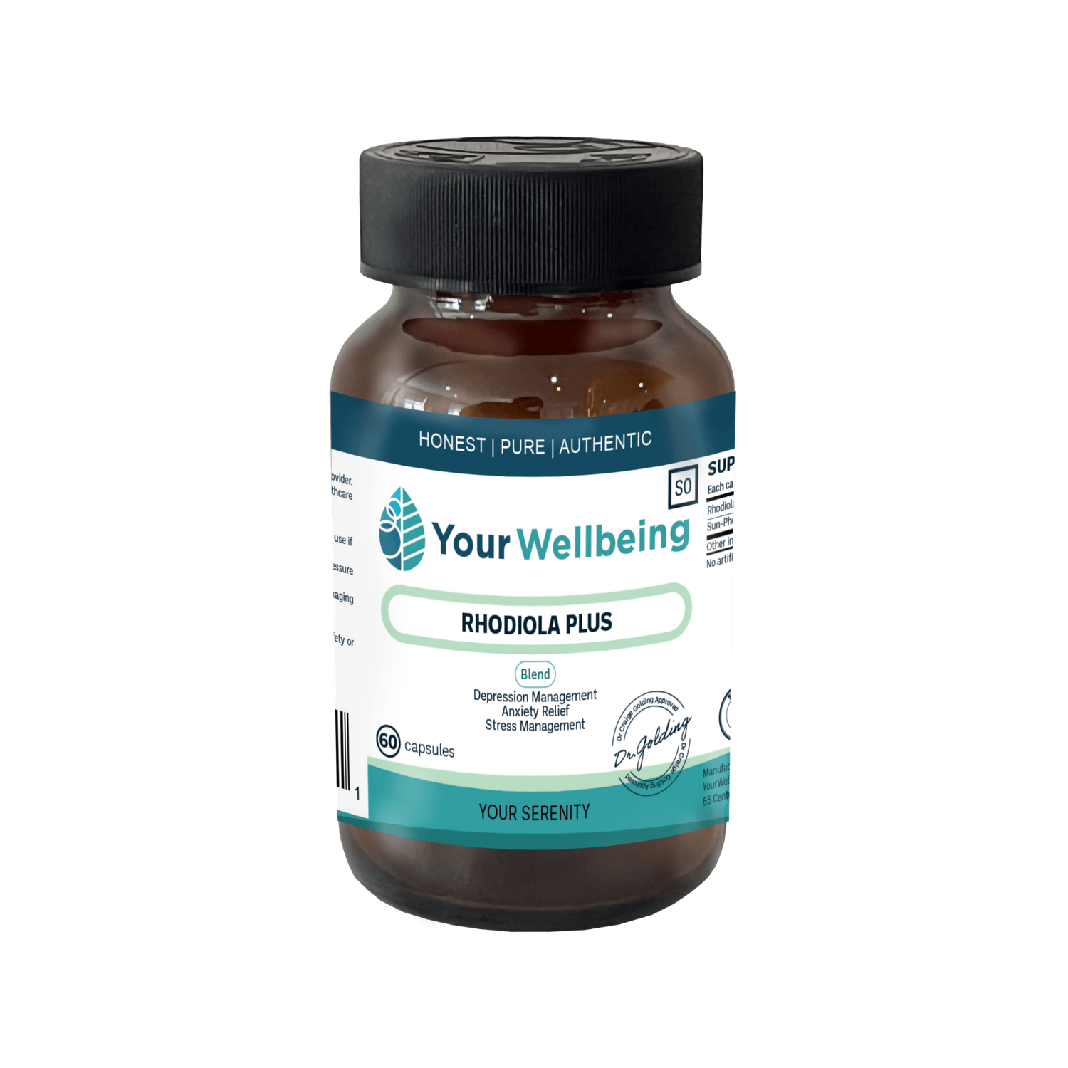 YWB Rhodiola Plus 60c