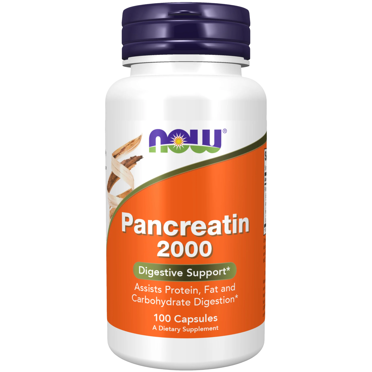 NOW Foods Pancreatin 2000 - 100c