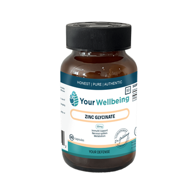 YWB Zinc Glycinate Plus 60c