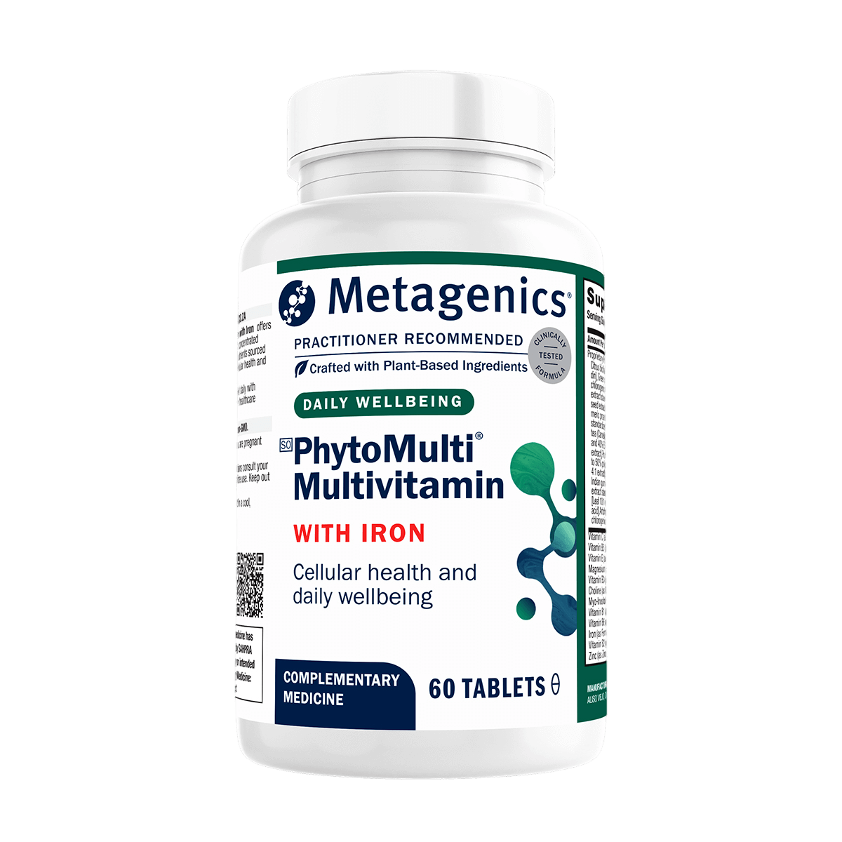 Metagenics PhytoMulti with Iron 60c