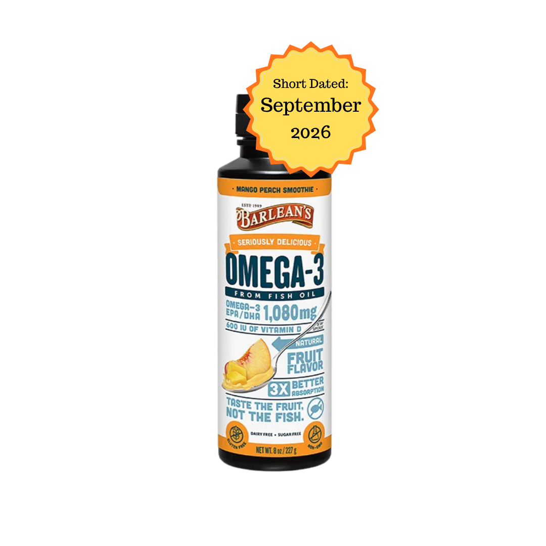 Medford Barlean's Omega 3 + Vitamin D3 Mango Peach Smoothie 227g