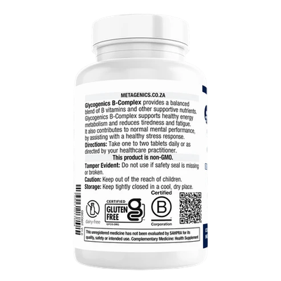 Metagenics Glycogenics B-Complex 60c