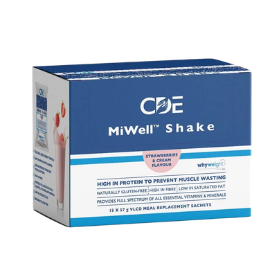 MiWell Strawberry &amp; Cream Shake 57g