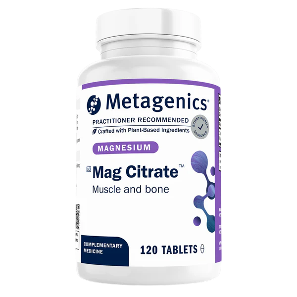 Metagenics Mag Citrate 120t
