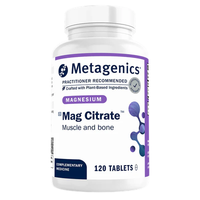Metagenics Mag Citrate 120t