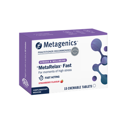 Metagenics MetaRelax Fast Strawberry 15c