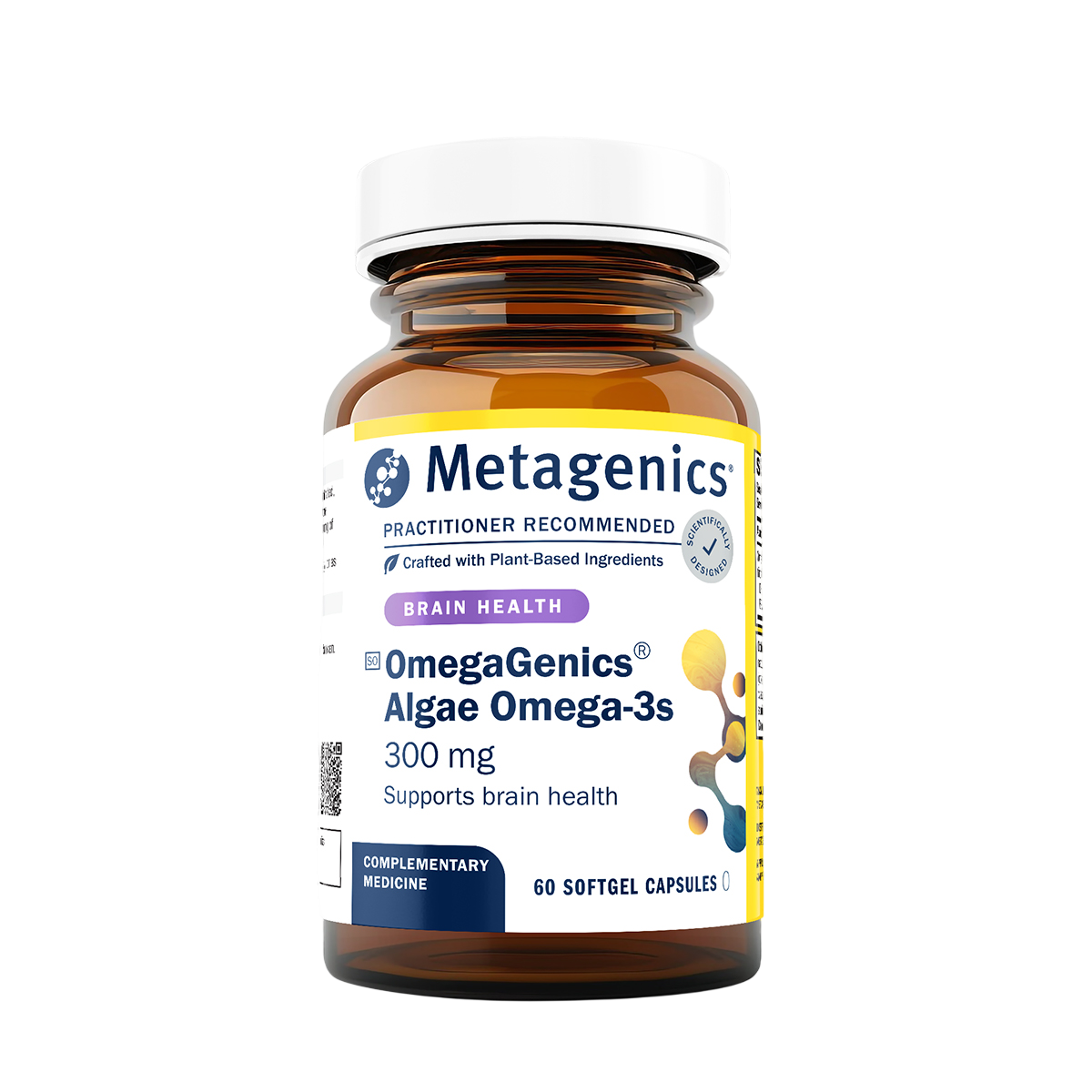 Metagenics OmegaGenics Algae Omega-3s 300 mg