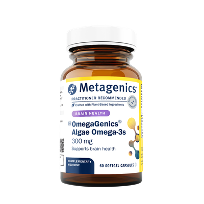 Metagenics OmegaGenics Algae Omega-3s 300 mg