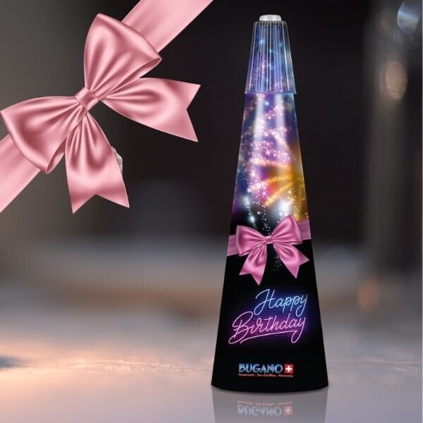 Happy Birthday pink 80 Sekunden