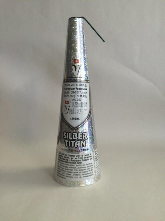 SILBER TITAN 80 Sekunden