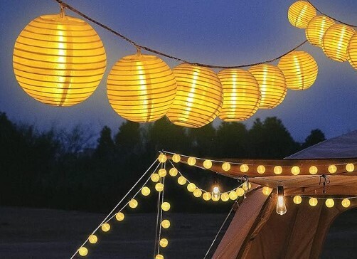 Lampion - Laternen - Fahnen