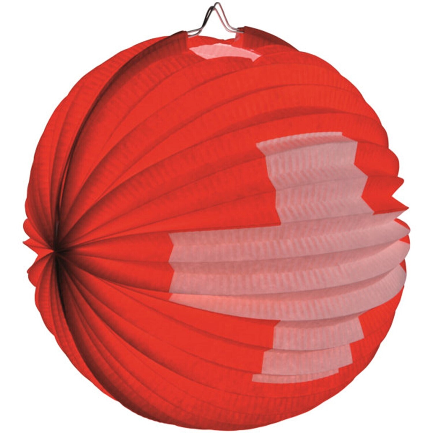 XXL Ballon-Lampion CH-Kreuz 33 cm