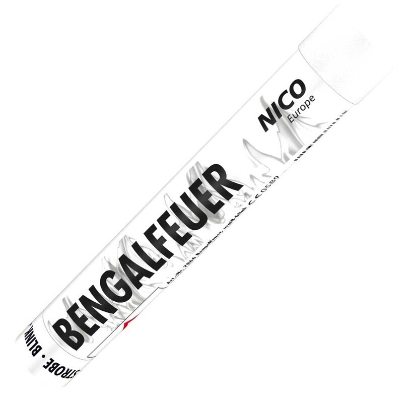 Bengalfeuer Weiss Blinker