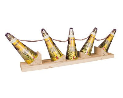 Vulkanfächer 5er Goldrain