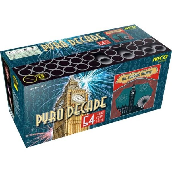 Pyro Decade - 54 Schuss