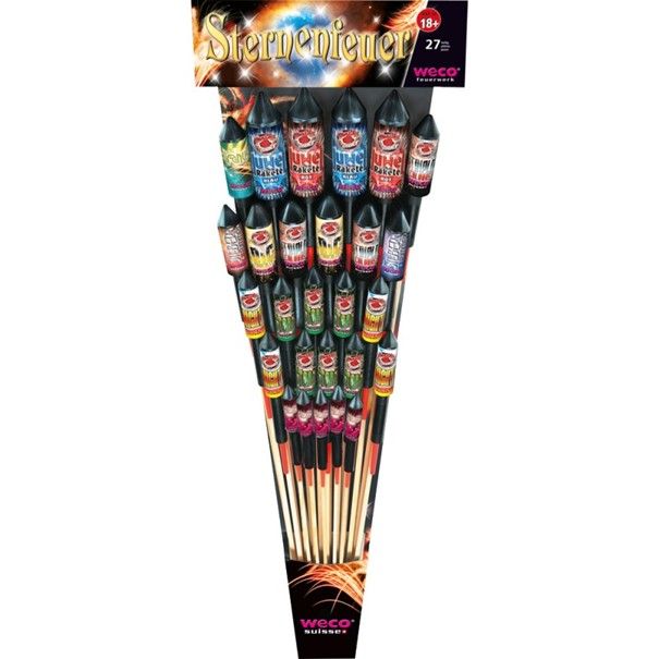 Sternenfeuer -  27 Raketen