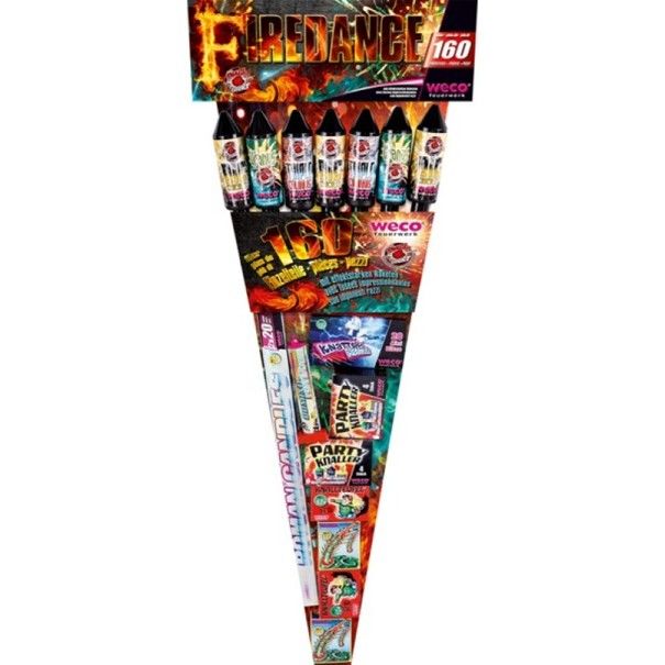 Firedance Multipackung 160 Einzelteile