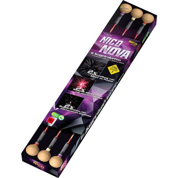Nico Nova Kugelrakete Brokat