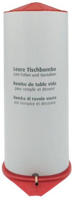 Tischbombe Maxi leer - zum selber füllen