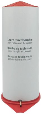 Tischbombe Maxi leer - zum selber füllen