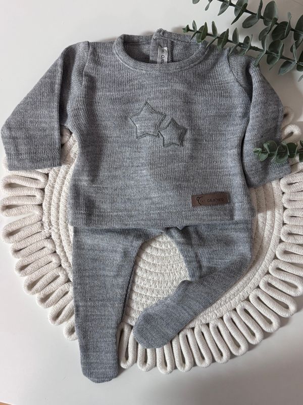 CONJUNTO POLAINA OLIMPIA GRIS